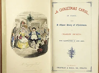 Charles Dickens book «A Christmas Carol».