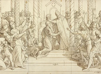 Charlemagne coronation on Christmas 800 AD.