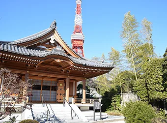 Zojoji Shinto temple in Tokyo.